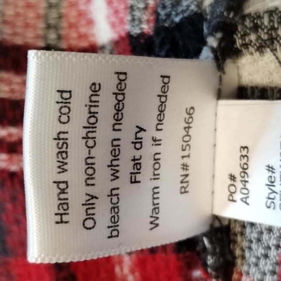 Market & Spruce women's plaid long sleeve button up shirt Sz M - Picture 14 of 14